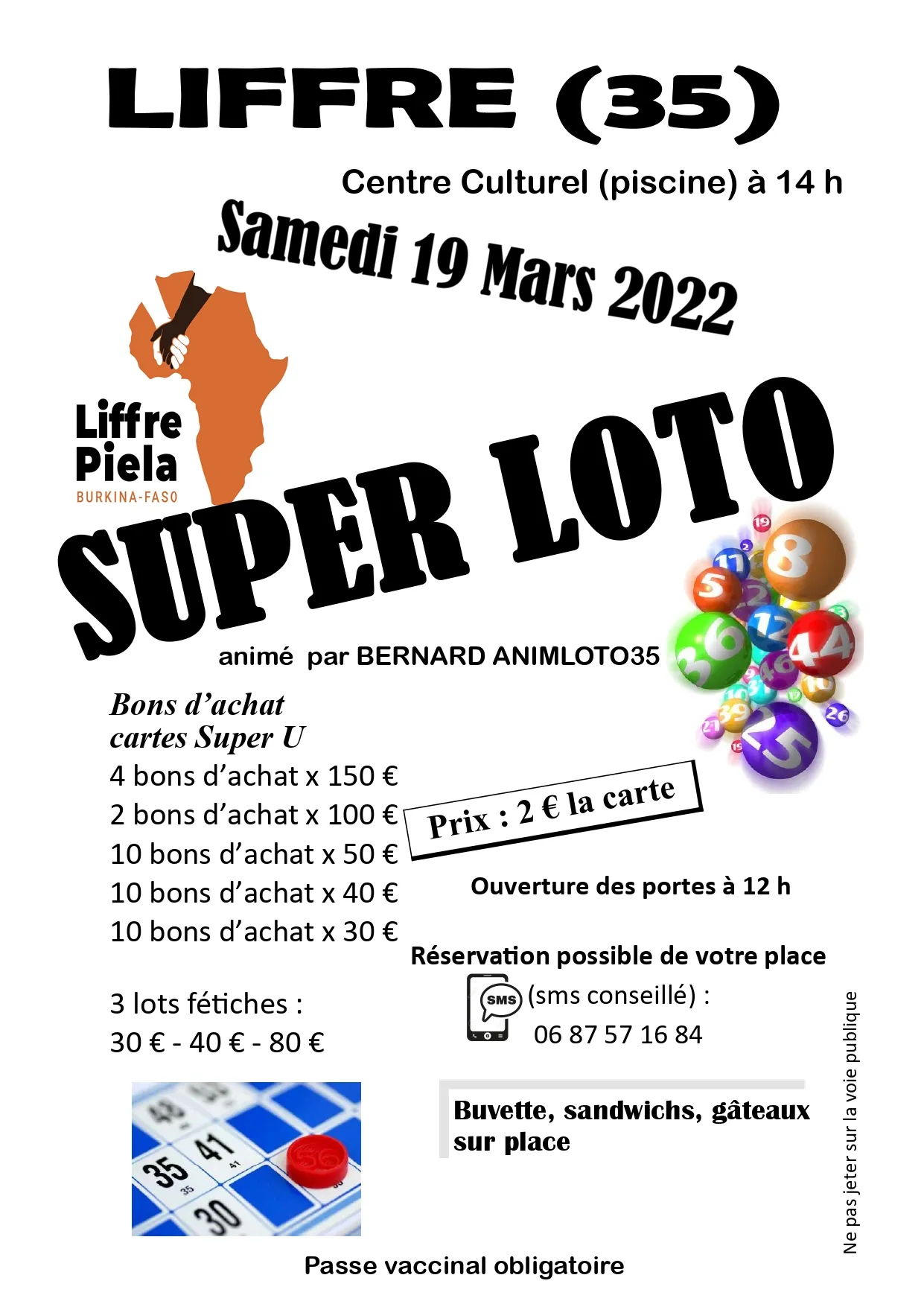 Image à la une — LOTO 19 Mars 2022