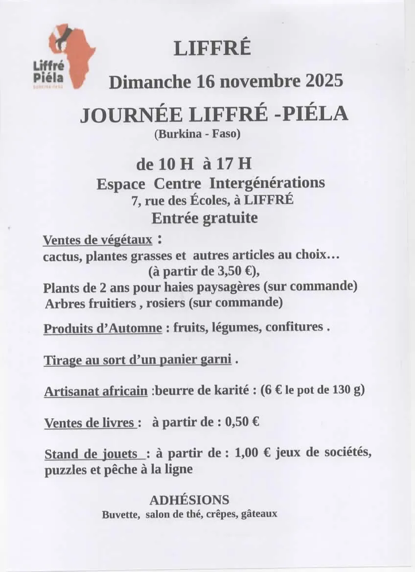 Image à la une — Fête d'automne 16 Novembre 2025